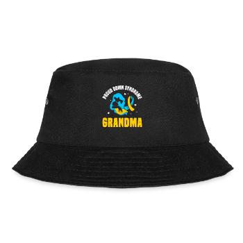 Proud Down Syndrome Grandma - Bucket Hat - black - Front - Lela (165cm)