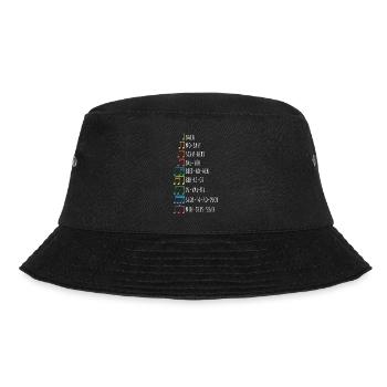 Classical composers, composers, music - Bucket Hat - black - Front - Lela (165cm)