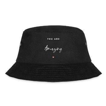 You are Amazing - Bucket Hat - Schwarz - Vorne - Lela (165cm)