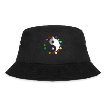 Qigong Qi Gong Tai Chi Chigong - Bucket Hat - Schwarz - Vorne - Lela (165cm)