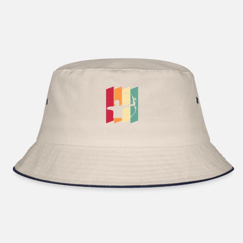 Retro Archery Vintage Archery Bucket Hat
