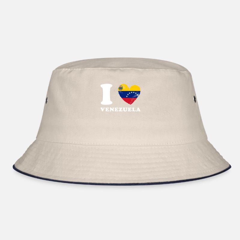 Ich liebe Venezuela Bucket Hat