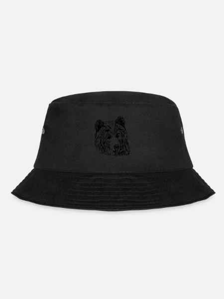 Bären tier motiv Tiergesicht - Bucket Hat - Schwarz