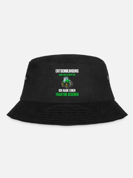 Traktor - Bucket Hat - Schwarz