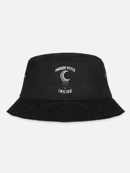 Moderne Hexe Innen, Hexerei Wiccan - Bucket Hat - Schwarz
