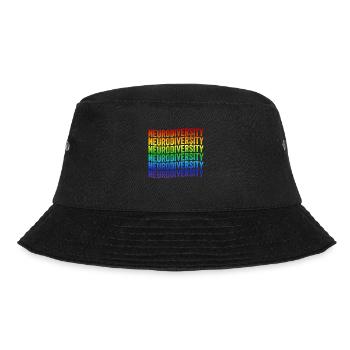 Autism Awareness Celebrate Neurodiversity - Bucket Hat - black - Front - Lela (165cm)