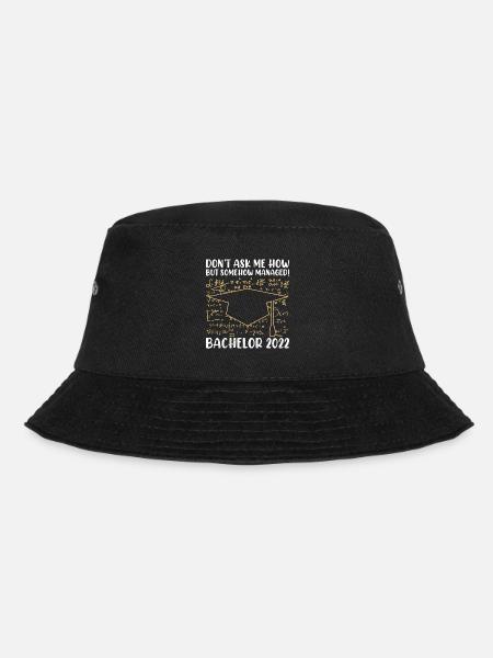Irgendwie geschafft Bachelor 2022 Bachelor - Bucket Hat - Schwarz