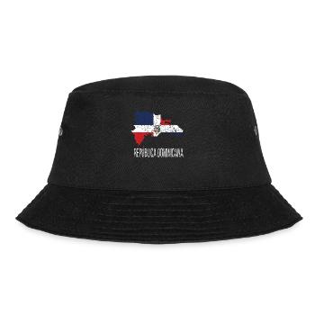Fier drapeau de la République dominicaine dominicaine - Bob - noir - Devant - Lela (165cm)