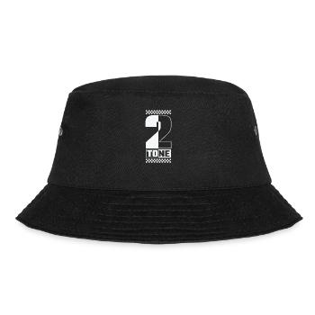 Ska Music 2-Tone Swing Jazz Music Style - Bucket Hat - black - Front - Lela (165cm)