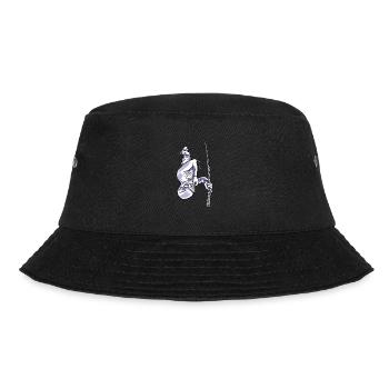 Apnoetauchen Freitauchen Atemzug Apnoe Tieftauchen - Bucket Hat - Schwarz - Vorne - Lela (165cm)