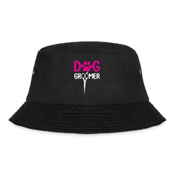 Dog groomer dog grooming Pet Grooming pet groomer - Bucket Hat - Schwarz - Vorne - Lela (165cm)