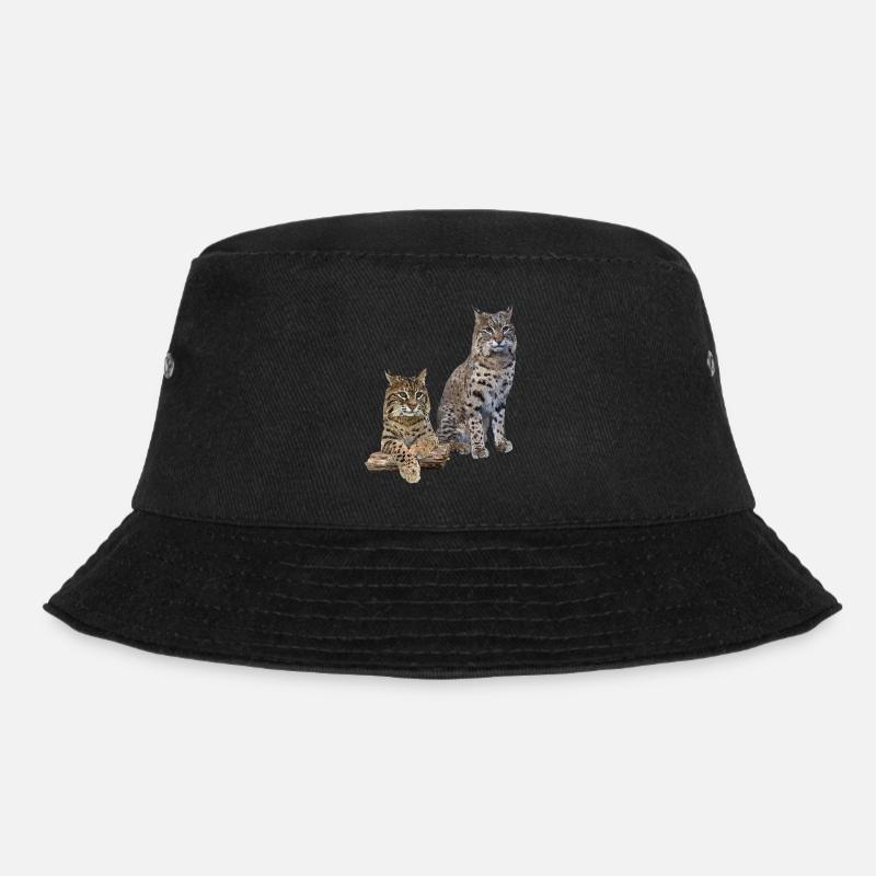 Luchs - Bucket Hat - Schwarz