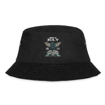 Legends Born in July 2003 - Bucket Hat - Schwarz - Vorne - Lela (165cm)