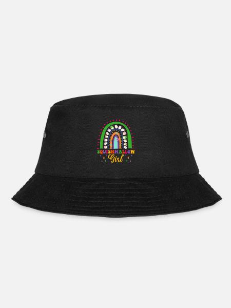 Squishmallow Girl Squish Girl - Bucket Hat - Schwarz