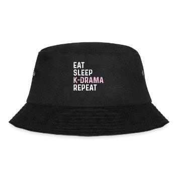 K-Drama Kdrama Korea Südkorea Hallyu K-Drama - Bucket Hat - Schwarz - Vorne - Lela (165cm)