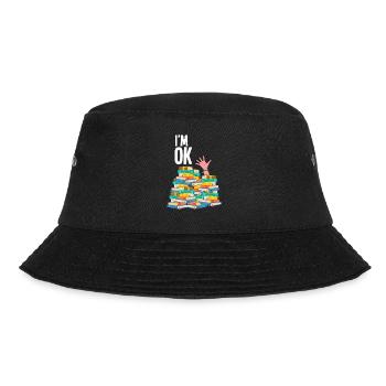 Books - Bucket Hat - black - Front - Lela (165cm)