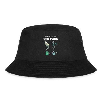 Zahnarzt - Bucket Hat - Schwarz - Vorne - Lela (165cm)
