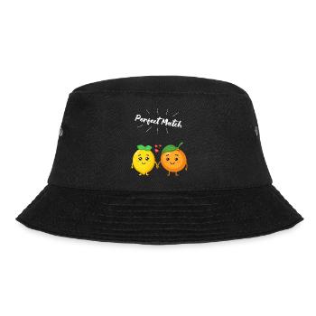 Cadeau citron et orange pour les végétaliens et les végétariens - Bob - noir - Devant - Lela (165cm)
