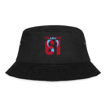 Trabzon 61 Trabzonlu Göktürkisch Türkei Memleket - Bucket Hat - Schwarz - Vorne - Lela (165cm)