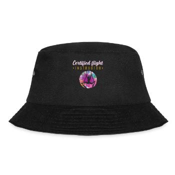 Funny Aerialist Instructor Aerial Yoga Aerial - Bucket Hat - black - Front - Lela (165cm)