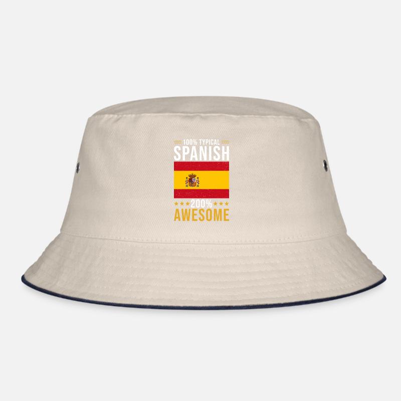 Spaniard Gift 100% Spanish Bucket Hat