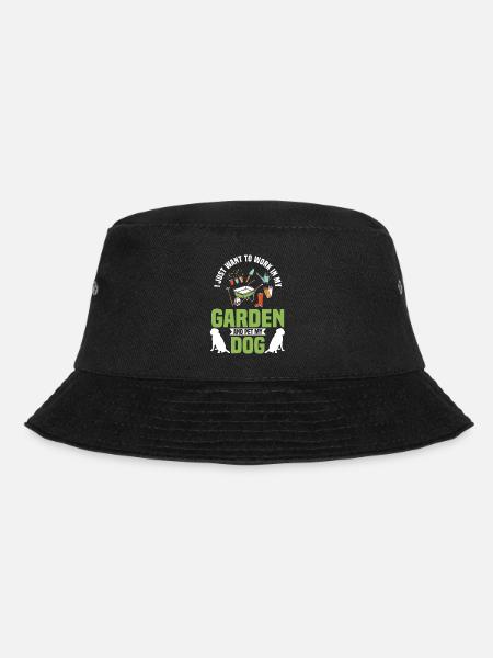 Pflanzen, Gartenarbeit, Pflanzen - Bucket Hat - Schwarz