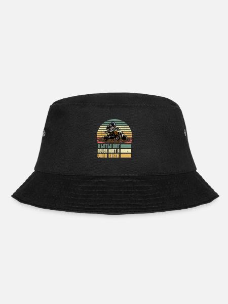 Quad Atv Motorsport - Bucket Hat - Schwarz