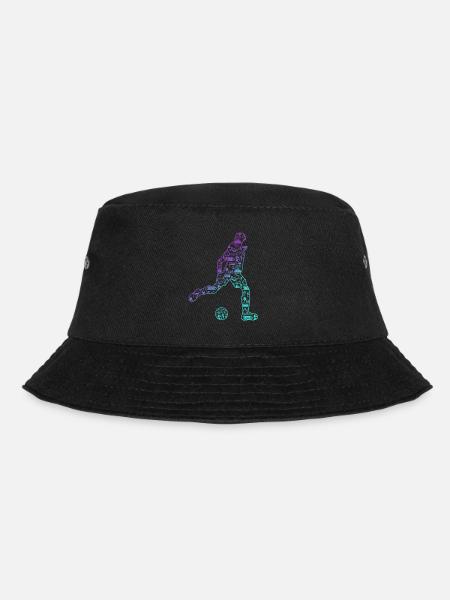 Fussball, Fussballer , Fussballkind - Bucket Hat - Schwarz