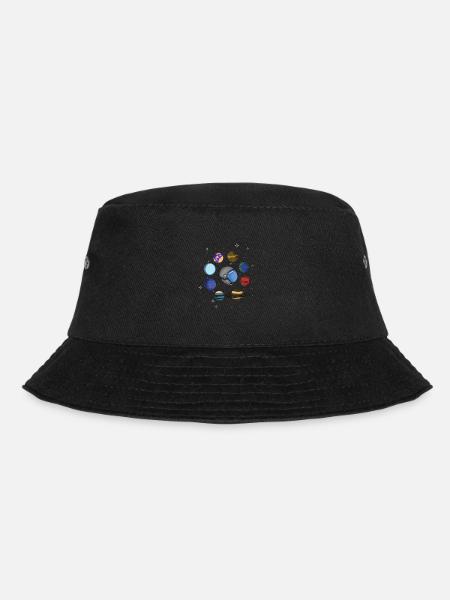 Astronaut - Bucket Hat - black