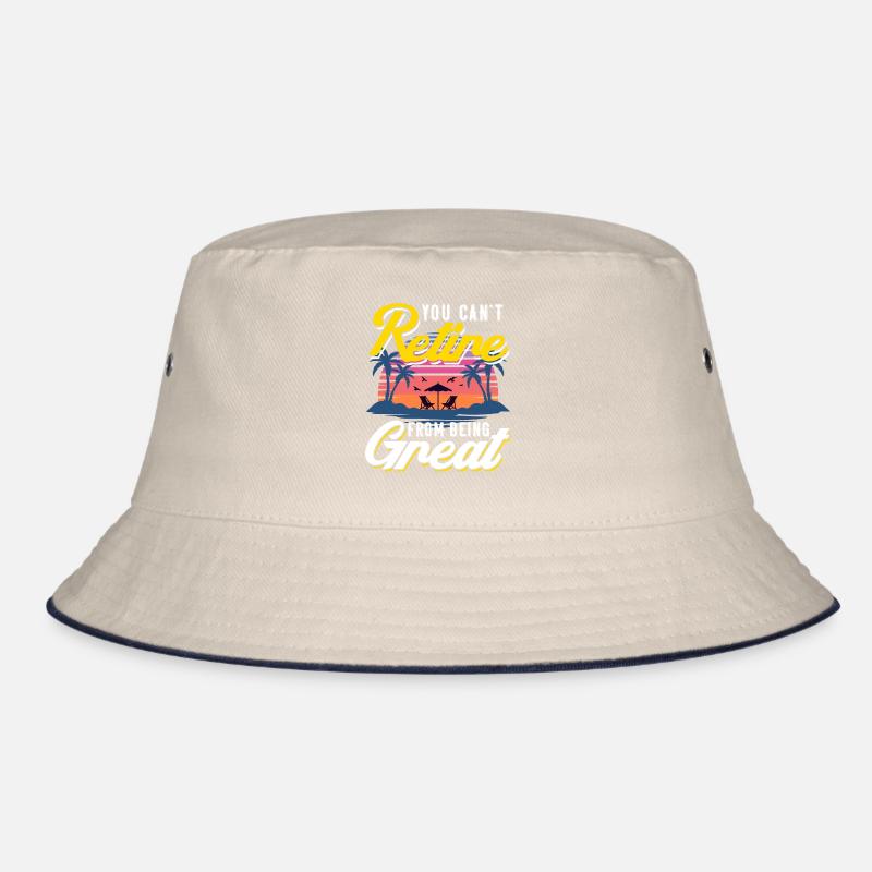 Pension Saying Funny Bucket Hat