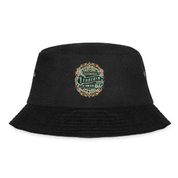 Lehrerin ich bin diese legendäre Lehrerin - Bucket Hat - Schwarz - Vorne - Lela (165cm)