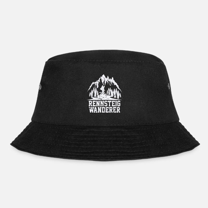 Rennsteig Wanderer - Bucket Hat - Schwarz