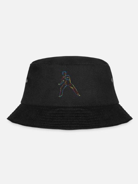 Capoeira brasilianischer Kampfsport - Bucket Hat - Schwarz