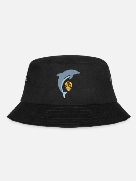 Dauphin tribal - Bob - noir