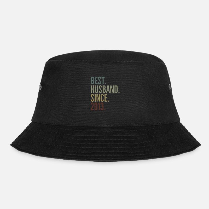 Bester Ehemann seit 2013 - Bucket Hat - Schwarz