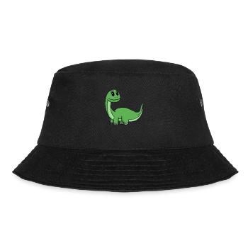Dino Motif - Bucket Hat - black - Front - Lela (165cm)