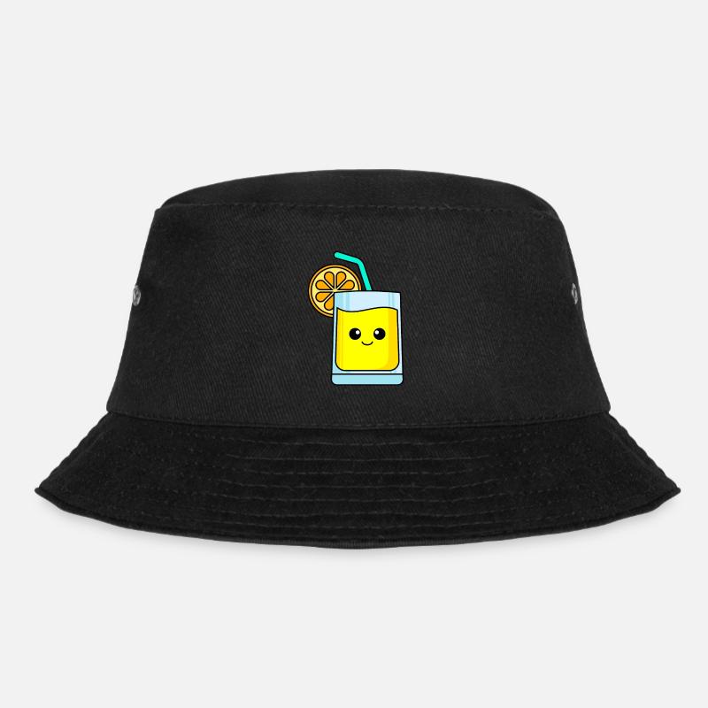 Limonade Comic - Bucket Hat - Schwarz