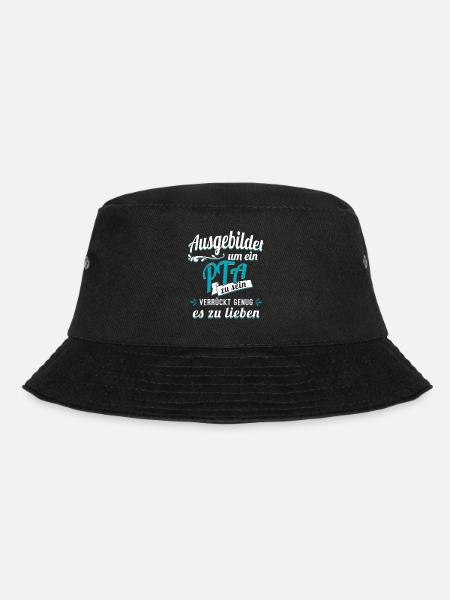 PTA Pharmazie Auszubildender Azubi Apotheke - Bucket Hat - Schwarz