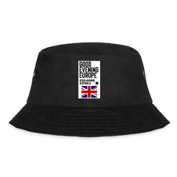 Guten Abend Europa - Bucket Hat - Schwarz - Vorne - Lela (165cm)