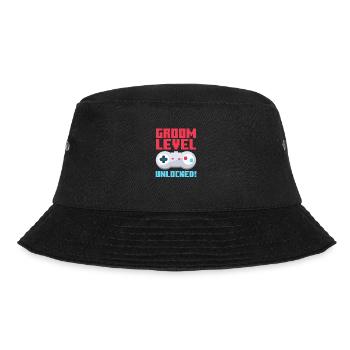 Junggesellenabschied - Bucket Hat - Schwarz - Vorne - Lela (165cm)