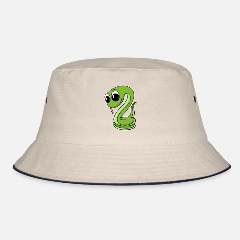 Grüne Schlange Bucket Hat