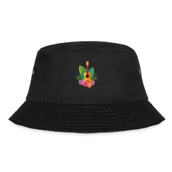 Ukulele - Bucket Hat - black - Front - Lela (165cm)