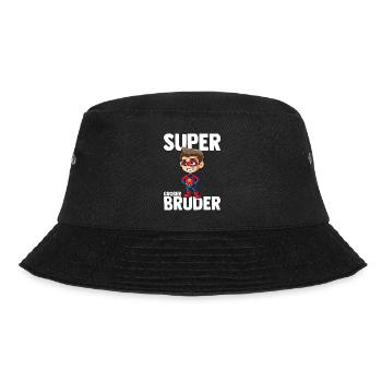 Niedlicher Großer Bruder Superheld - Bucket Hat - Schwarz - Vorne - Lela (165cm)