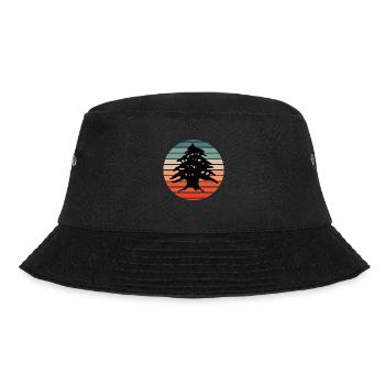 Lebanese Yalla Habibi Arabic Arab And Islam Muslim - Bucket Hat - Schwarz - Vorne - Lela (165cm)