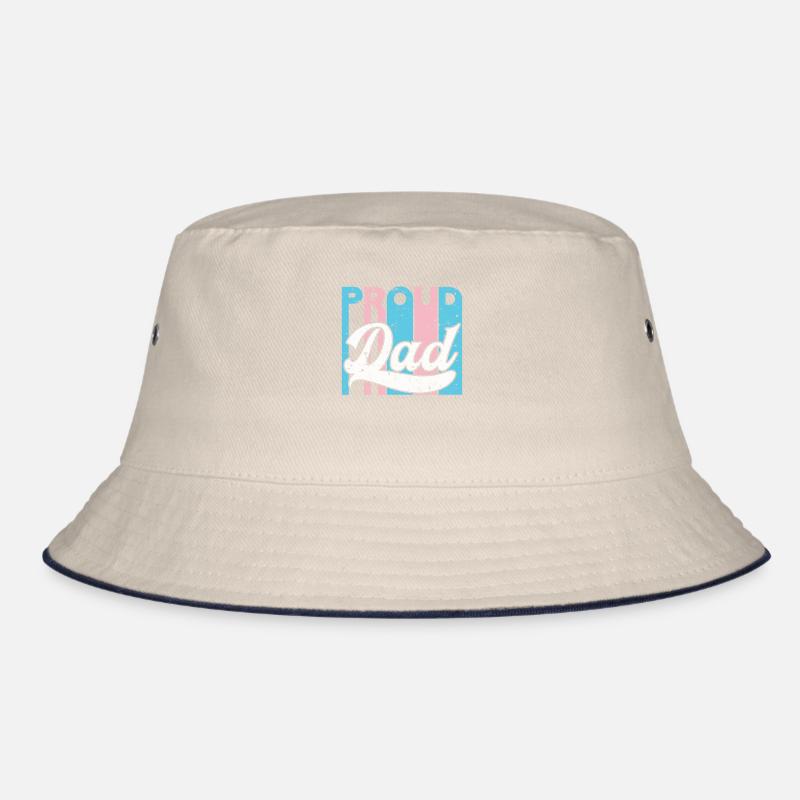 Stolzer Vater Trans Lgbt Rechte Lgbt Stolz Mama Bucket Hat