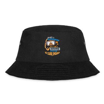 I'm Not A Superhero But I Am A Diving Instructor S - Bucket Hat - black - Front - Lela (165cm)