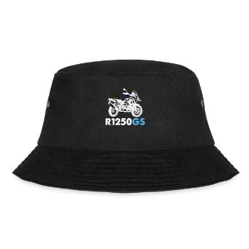 Speed R1250GS Motorcycle Biker R1250GS - Bucket Hat - Schwarz - Vorne - Lela (165cm)