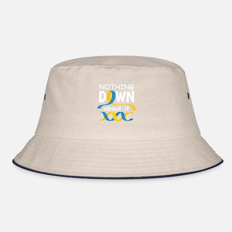 Down Syndrom Tag Spruch Chromosom Geschenkidee Bucket Hat