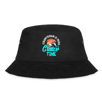 Cruise, ships, holidays on a ship - Bucket Hat - black - Front - Lela (165cm)