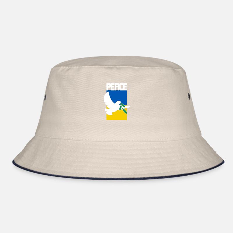 Ukraine Flagge Frieden Geschenkidee Bucket Hat